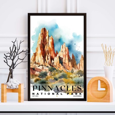 Pinnacles National Park Poster, Travel Art, Office Poster, Home Decor | S4 - image5
